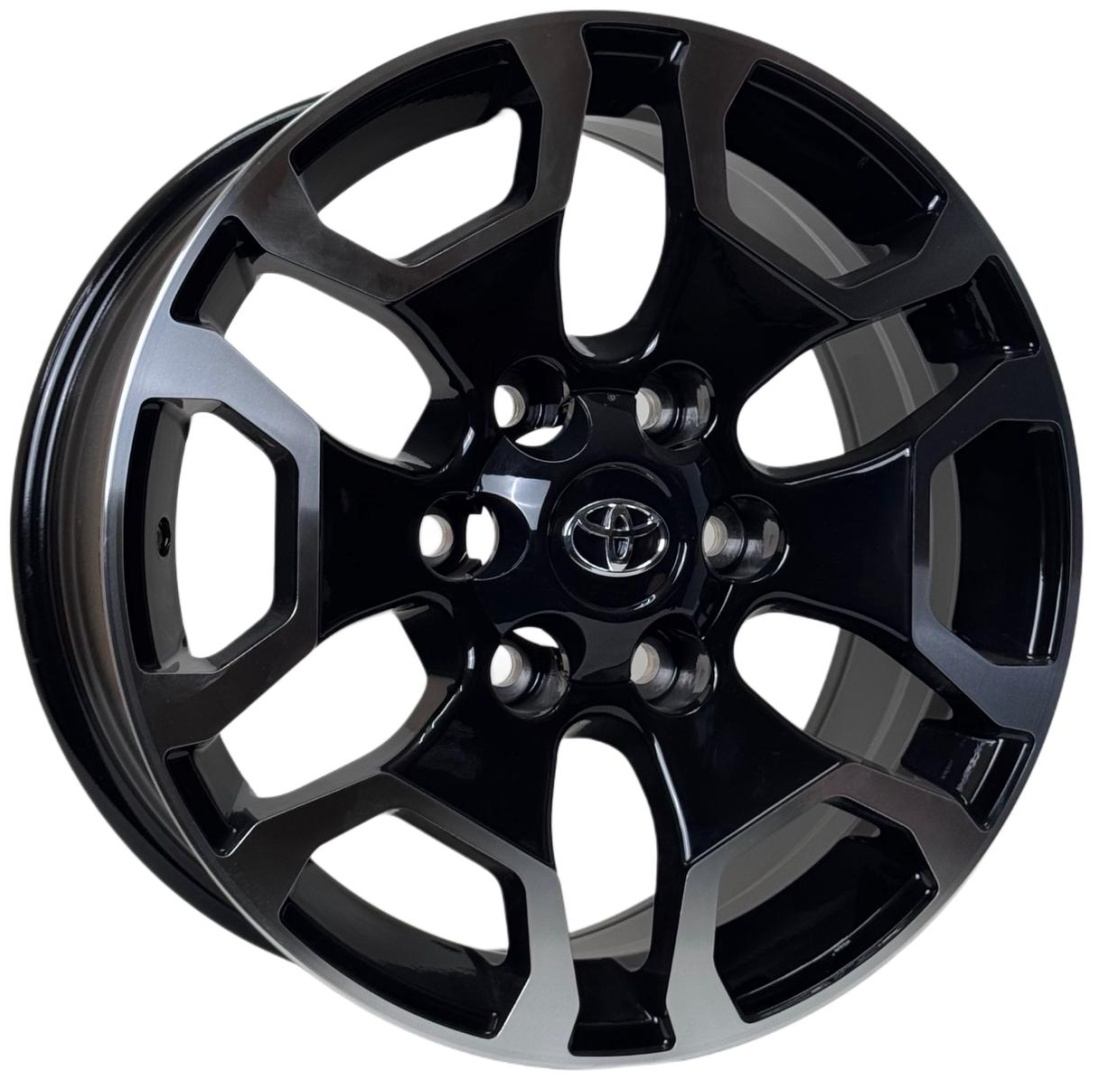 Wheels 963F 7.5x17/6x139.7 D106.1 ET25 4 диска черный, хром