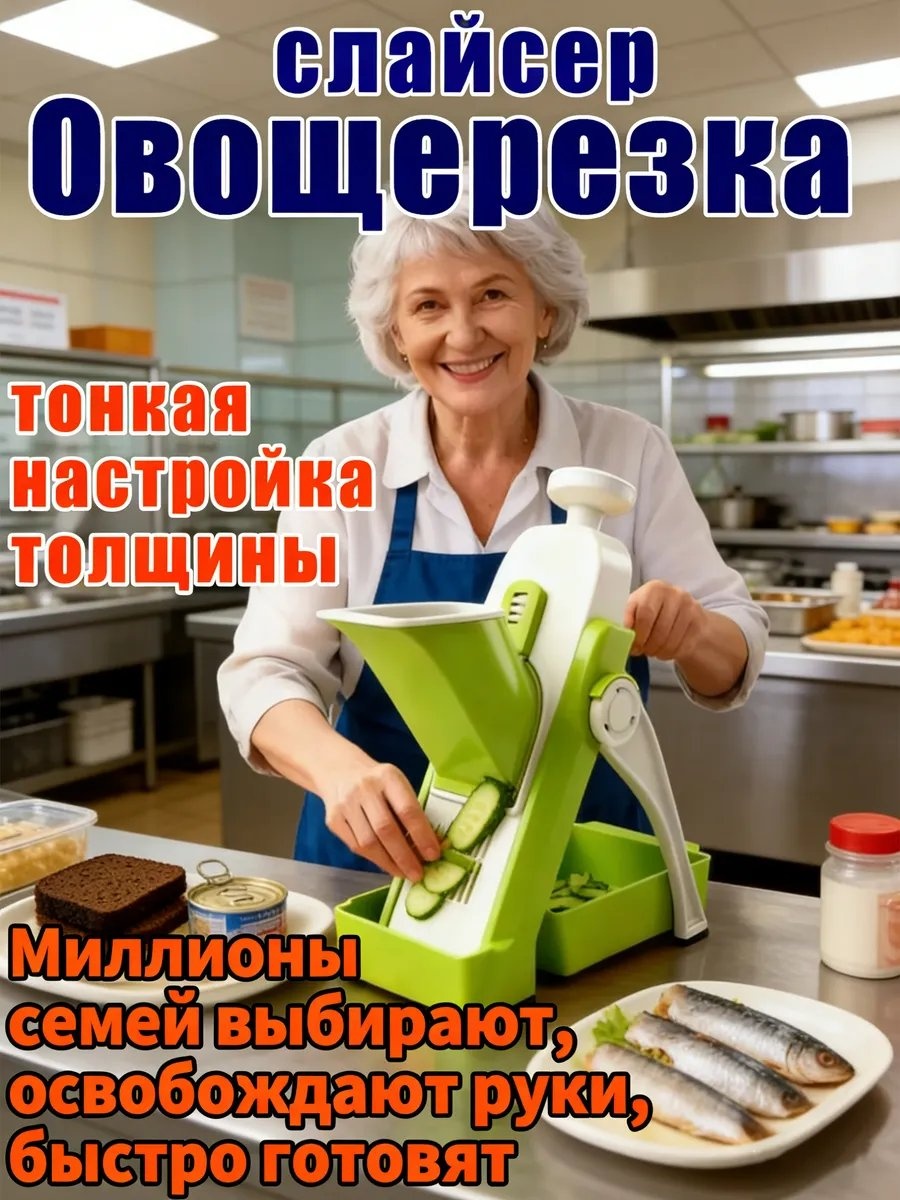 Овощерезка 760037664, сталь