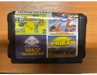 Space Invaders, Pro-Am, Volleyball, Flicky SEGA ENG
