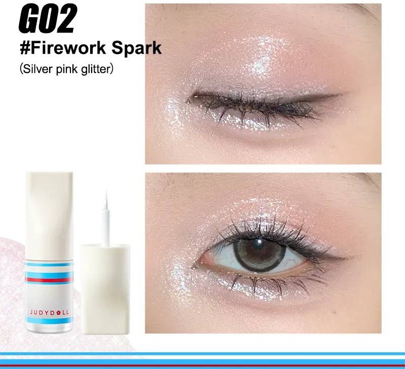 JUDYDOLL глиттер жидкие Liquid Eyeshadow G02