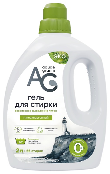 Aquae Granni DELICATE Для белого белья 1 л