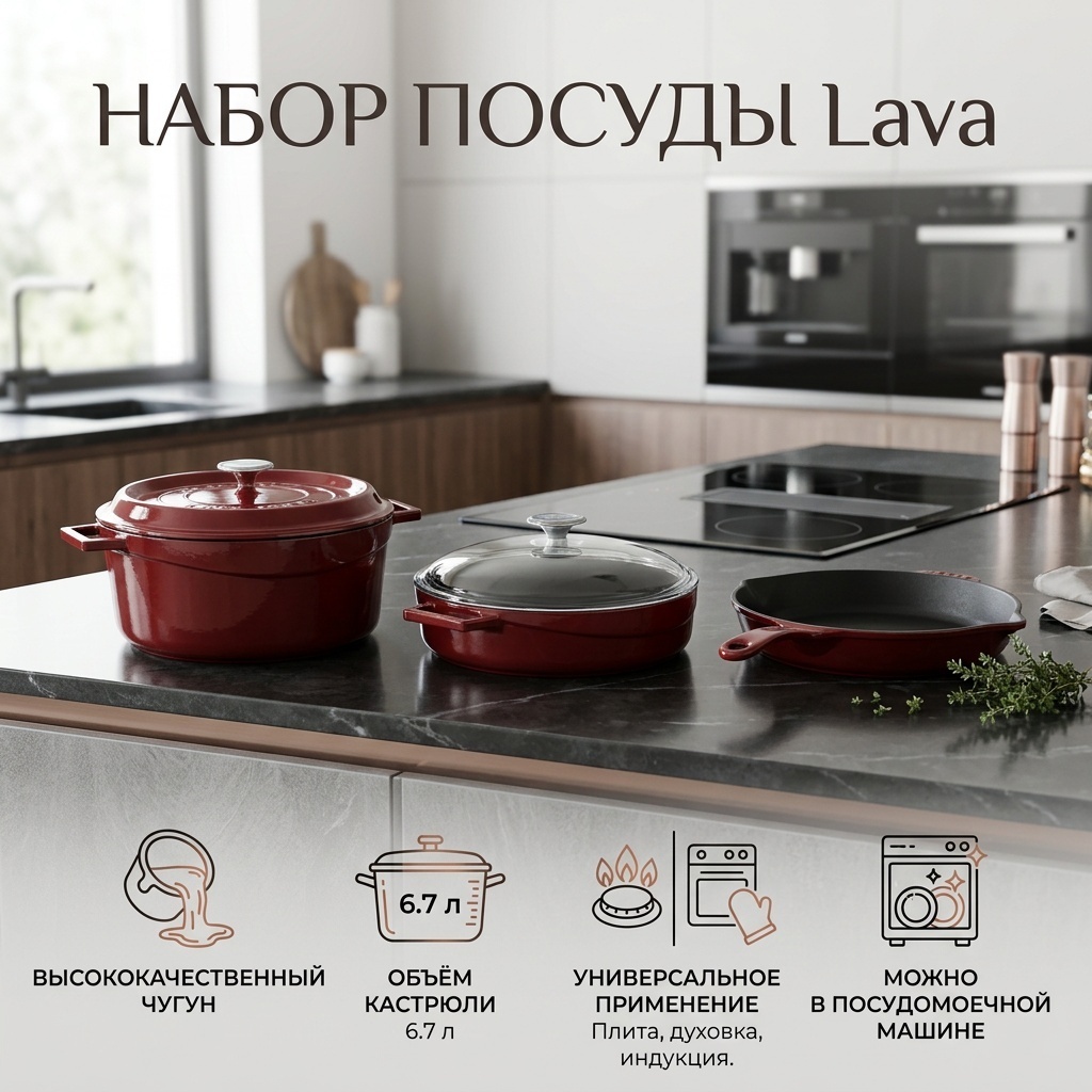 Смешанный набор Lava  5 в 1
