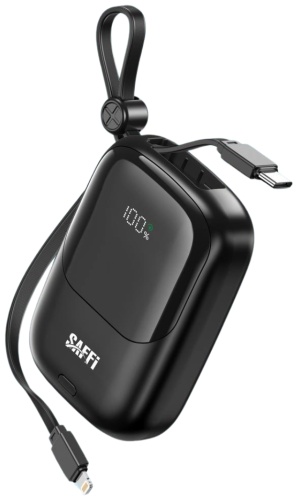 Внешний аккумулятор SAFFI SP-032 10000 мАч черный
