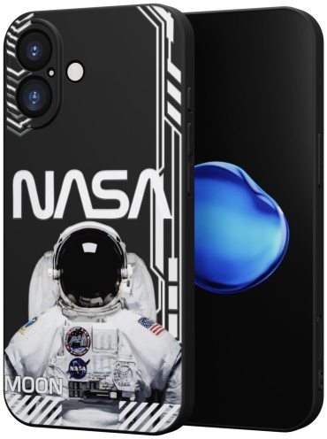 Чехол Mcover для Apple iPhone 16 рисунок