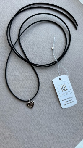 Чокер DiDi Jewelry длина 130 см натуральная замша без вставок