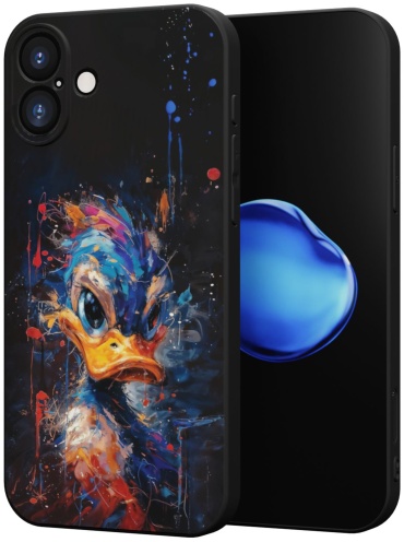 Чехол Mcover для Apple iPhone 16 Plus рисунок