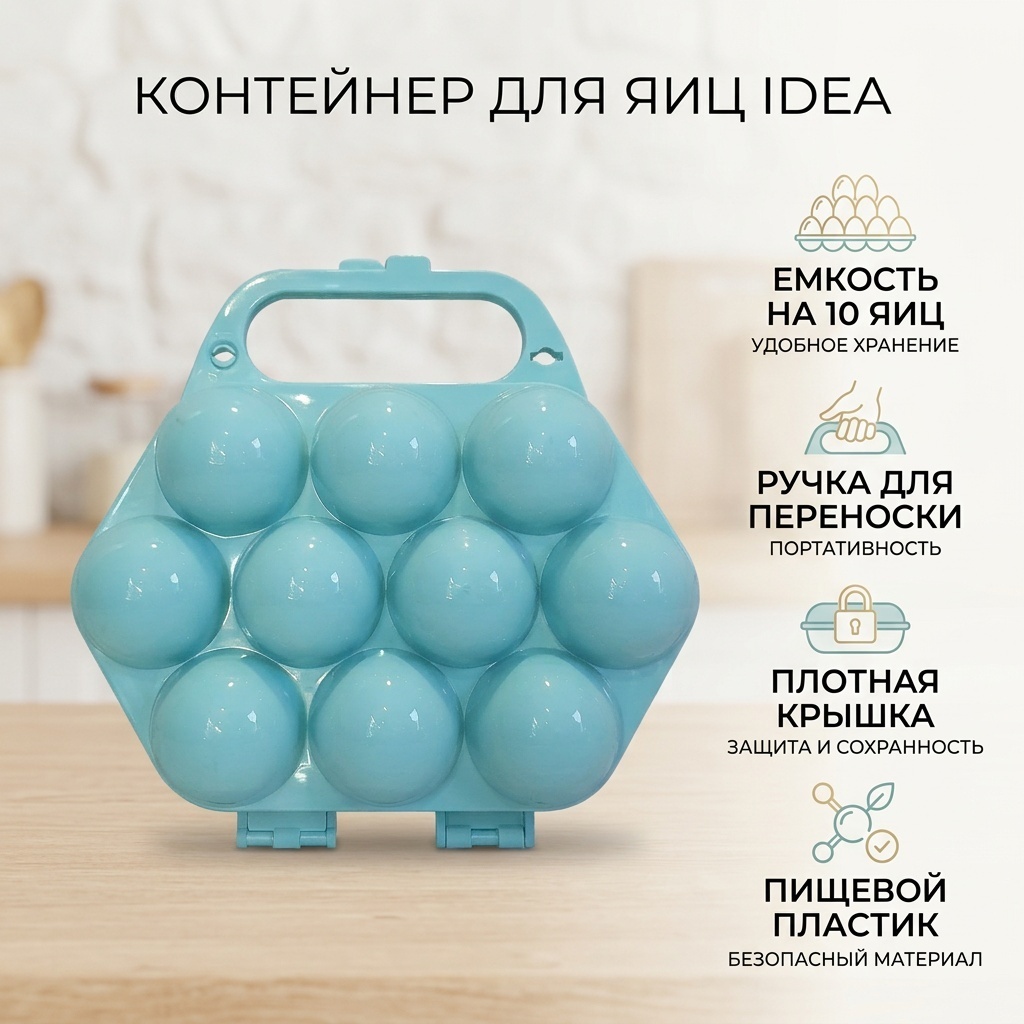 IDEA контейнер 4605196043327, пластик