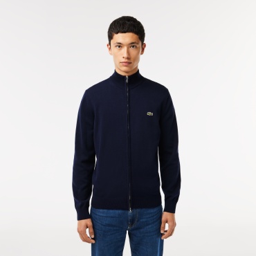 Свитер LACOSTE темно-синий