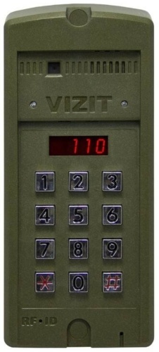 VIZIT аудиодомофон BVD110R бронзовый