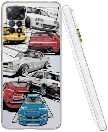 Чехол Mcover для Redmi Redmi Note 11 Pro, Redmi Note 12 Pro рисунок