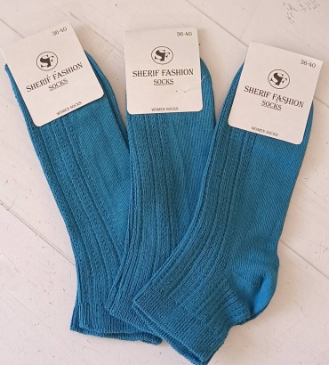 Носки Sherif fashion socks 3 пары темно-бирюзовый 36-40