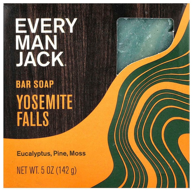 Кусковое мыло туалетное Every Man Jack Водопад 142 г