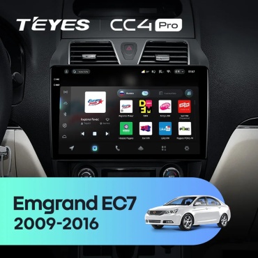 Teyes CC4 PRO Geely Emgrand EC7 2009-2016 8Gb+128Gb в штатное место