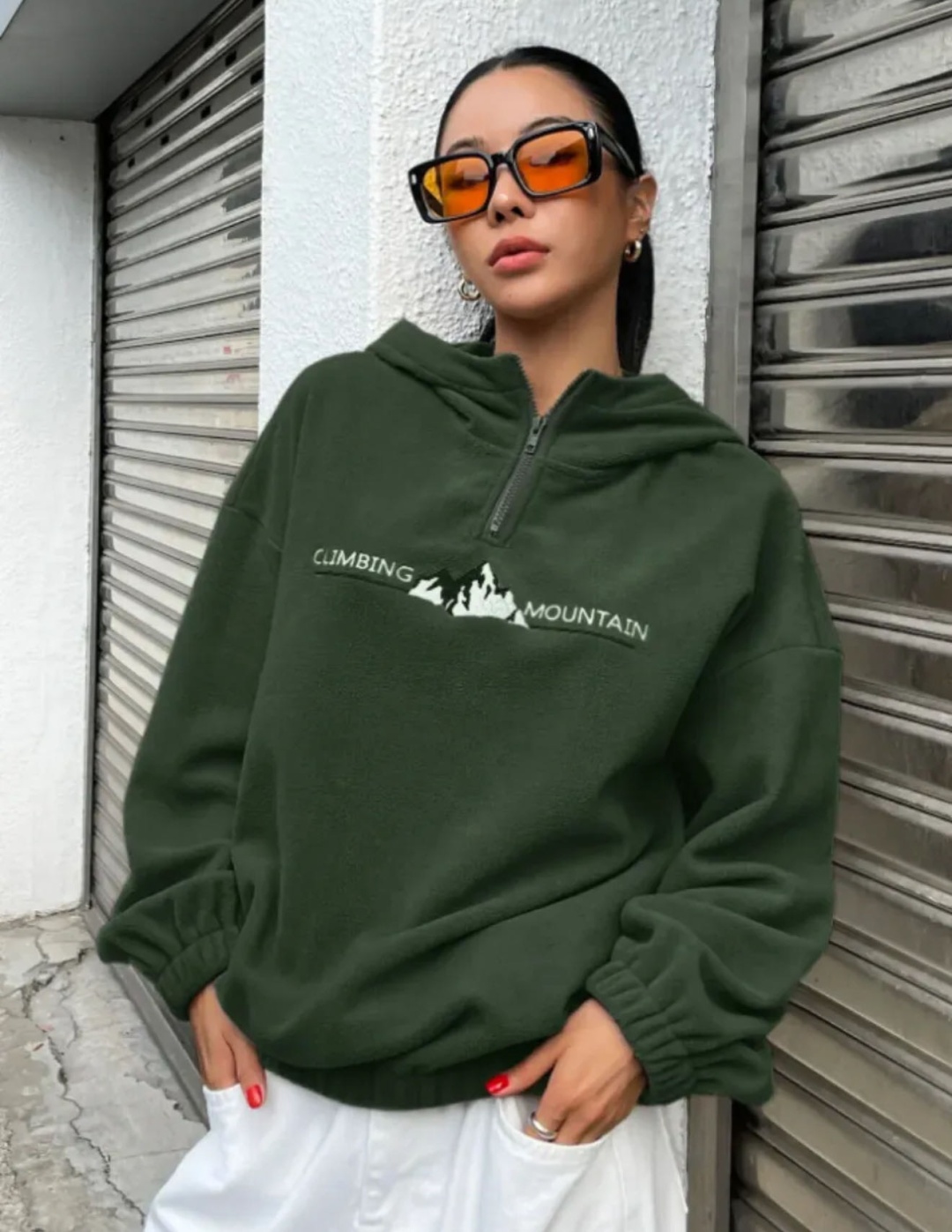 Худи SS SAMAL SHOP хаки