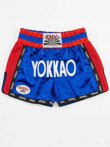 Спортивные шорты YOKO синий, красный