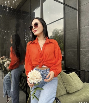 Рубашка Fashion оранжевый
