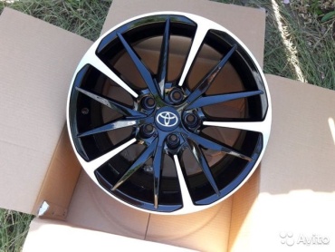 Rainbow Dance TOYOTA 6.5x16/5x114.3 D60.1 ET35 4 диска черный, серебристый