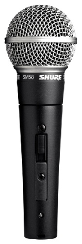 Микрофон Shure SM58S-CHN темно-серый