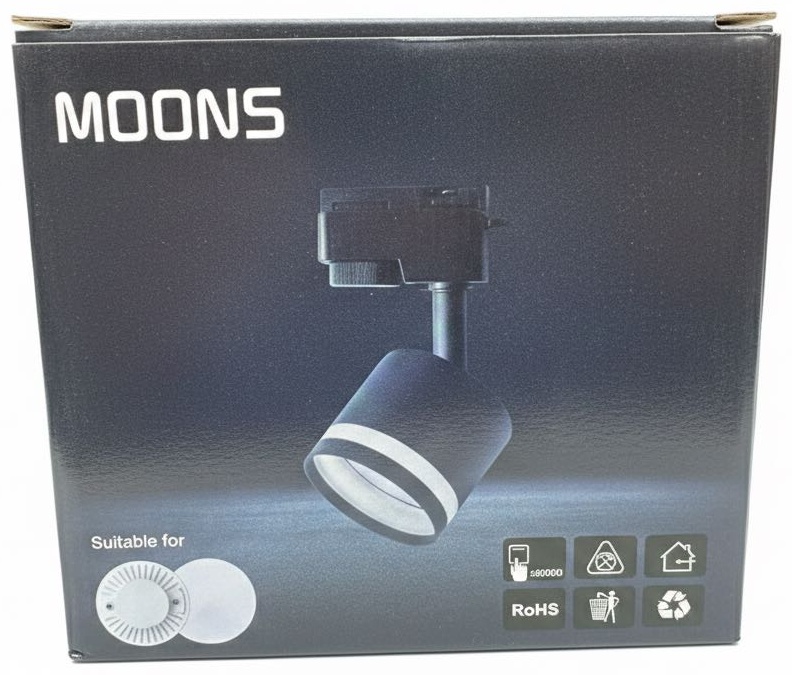 MOONS трековый светильник 90100303304