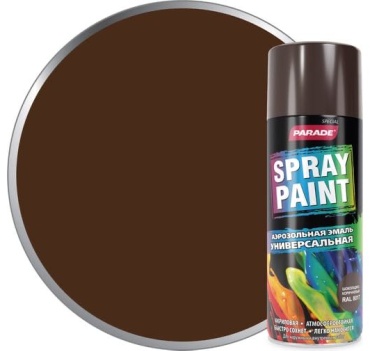 PARADE эмаль Spray paint тон 8017 шоколадно-коричневый, 400 мл