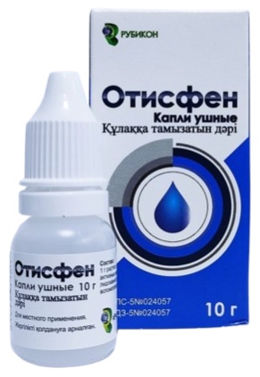 ОТИСФЕН 10г N1 капли ушн