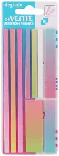 Закладки De Vente 2011424, пластик, 180 шт