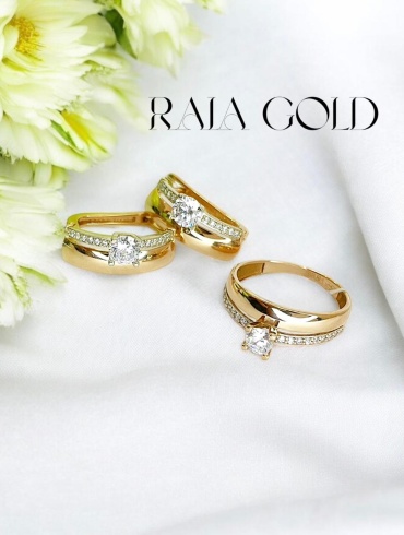 Raia Gold 511161 вес 6.48 г золото, без вставок