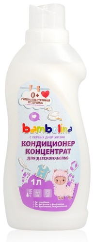 Bambolina кондиционер Кондиционер для детского белья 1000 мл