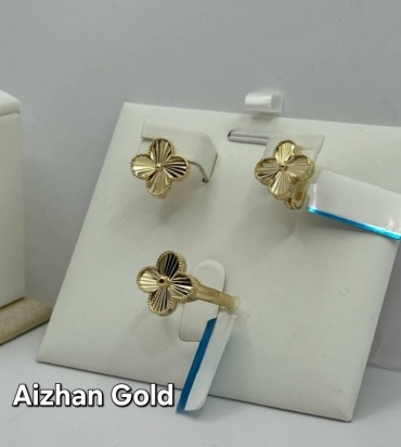 Aizhan Gold Gold0671 вес 5.65 г золото, без вставок