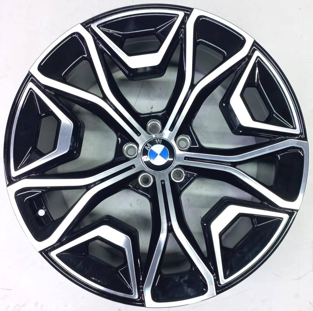 Top Grade bmw 54668 8.5/9.5x20/5x112 D66.6 ET25 4 диска черный, серебристый