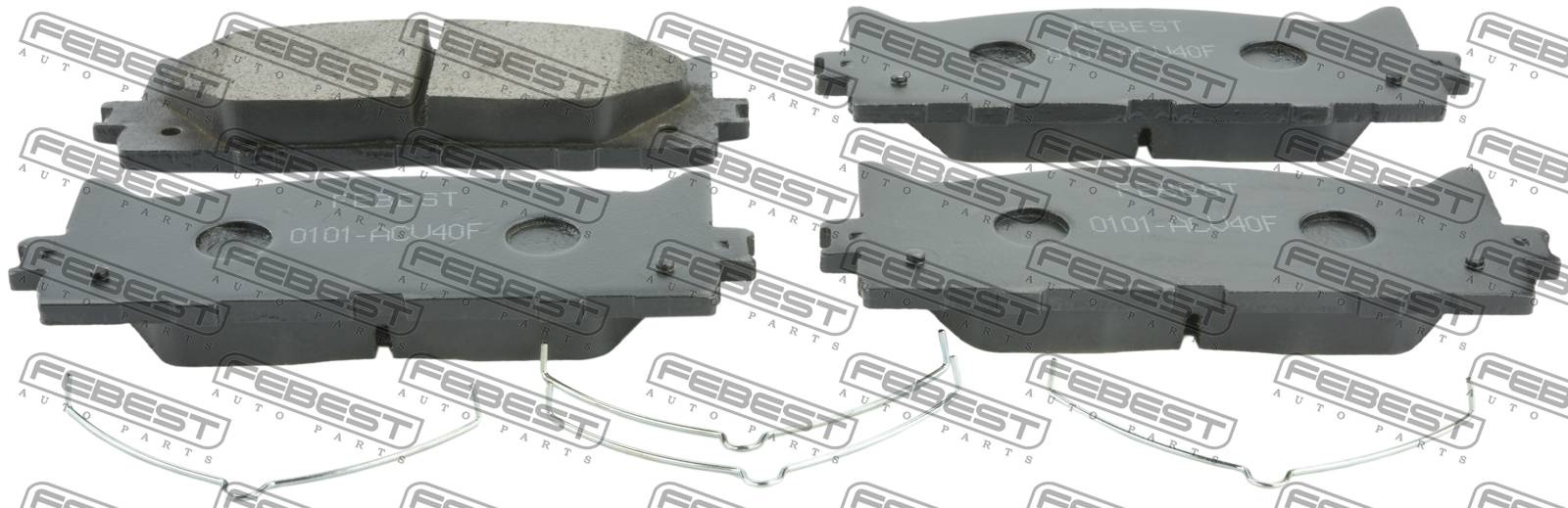 Колодки FEBEST передние 0101ACV40F