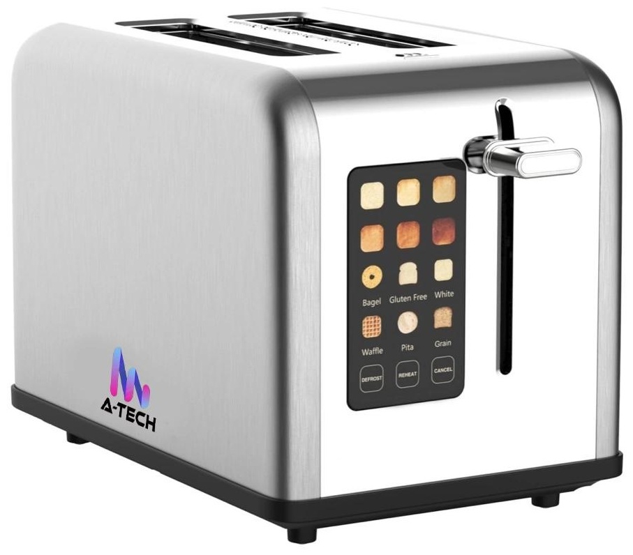 Тостер Zp-510 серый