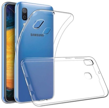 Чехол для Samsung Galaxy A20, Galaxy A30 прозрачный