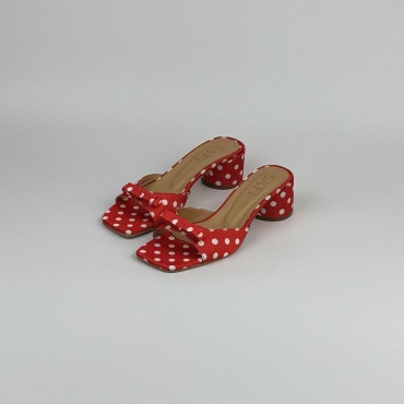 Мюли Safi Boutique белый, красный