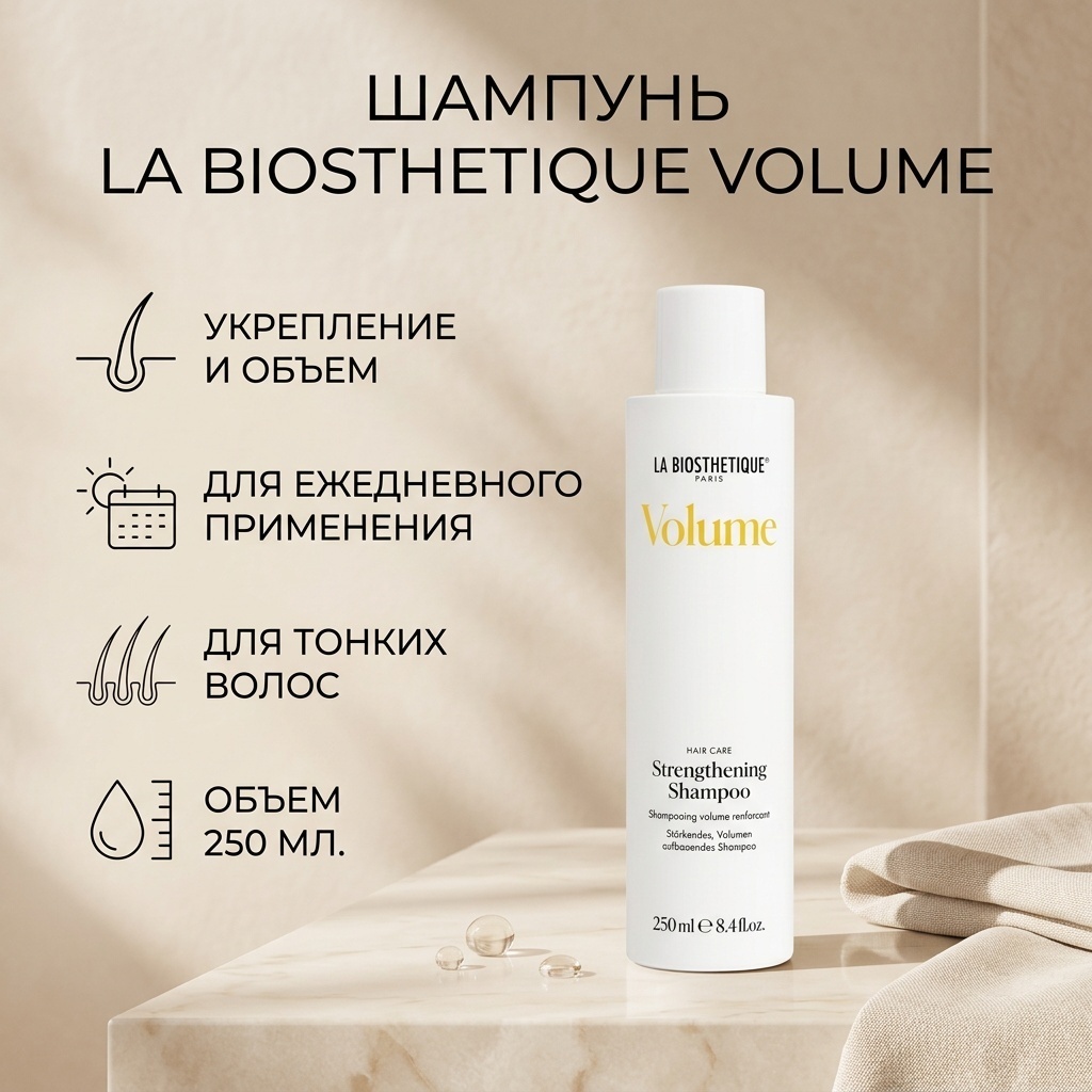 La Biosthetique Volume шампунь 250 мл