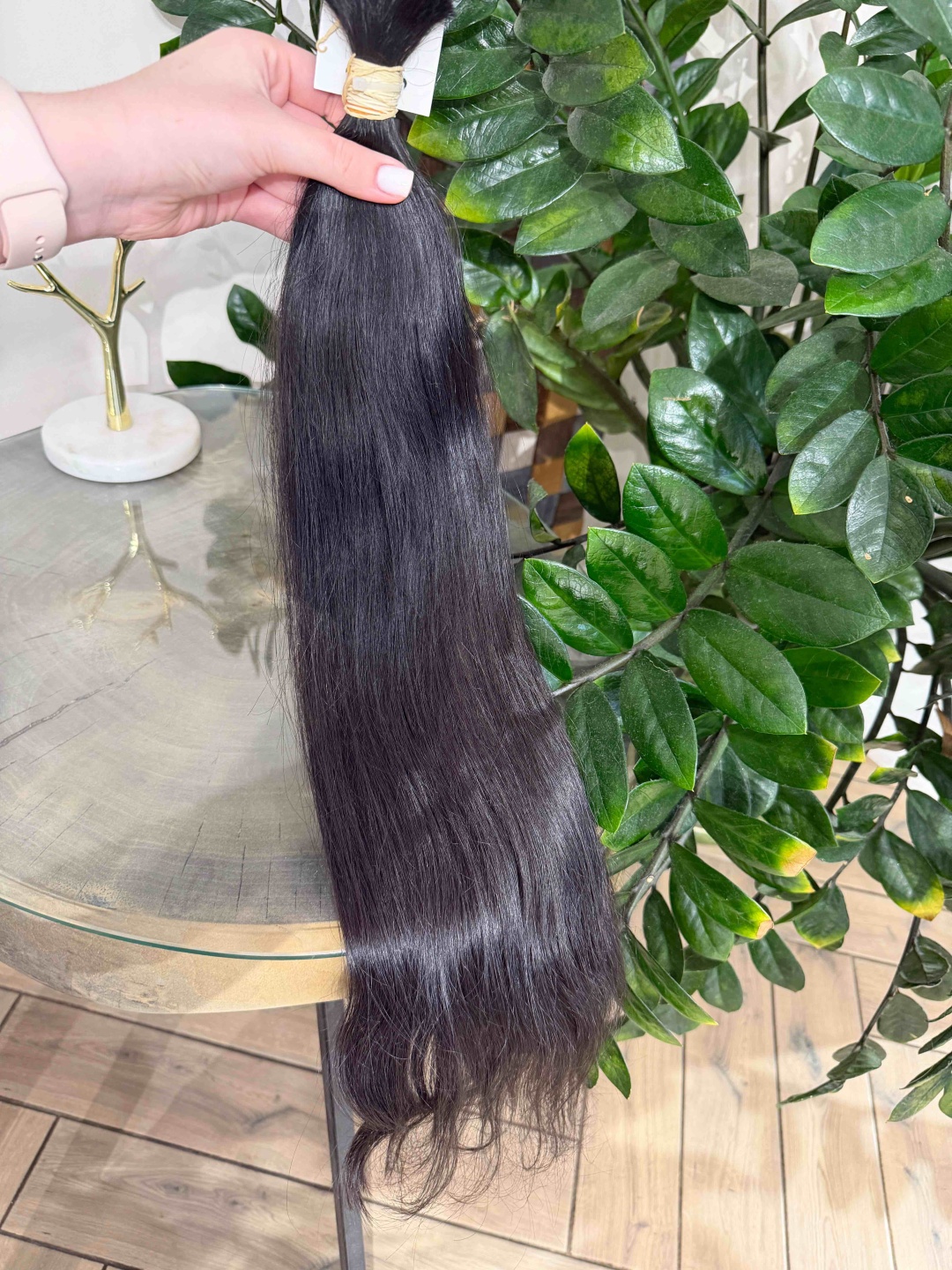 Hair market world волос для наращивания срез волос темно коричневый женский