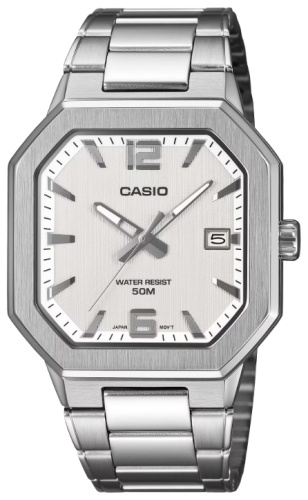 Кварцевые CASIO MTP-B195D-7AVDF нержавеющая сталь