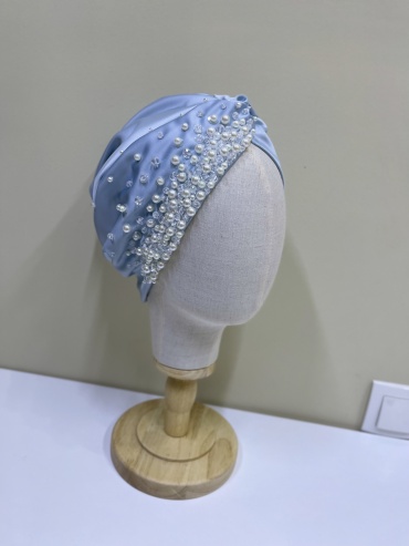 Тюрбан Turban style размер 58, голубой