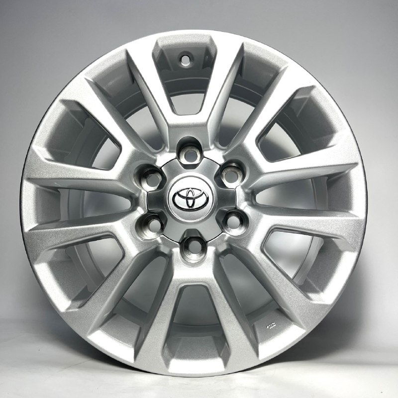 LVZ 843D S Land Cruiser Prado 7.5x17/6x139.7 D106.2 ET25 4 диска серебристый