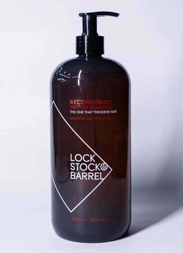Lock Stock&Barrel Reconstruct Protein для тонких волос шампунь 1000 мл
