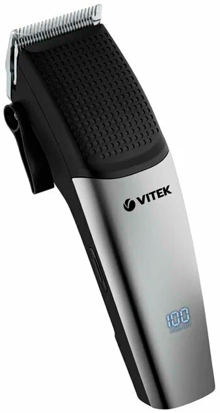 Vitek триммер VT 1360 серебряный