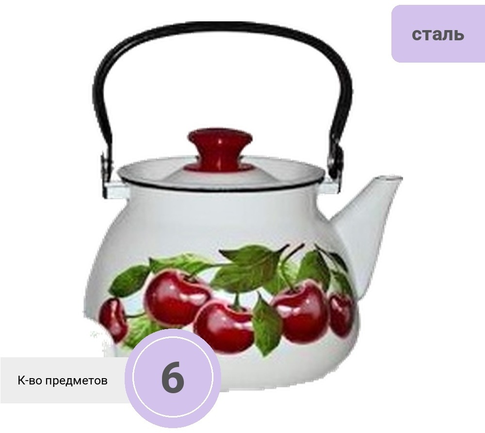 Керченский МК смешанный набор Вишневый сад-СА-1-Н сталь 6 в 1