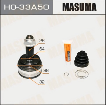 MASUMA шрус наружный HO33A50