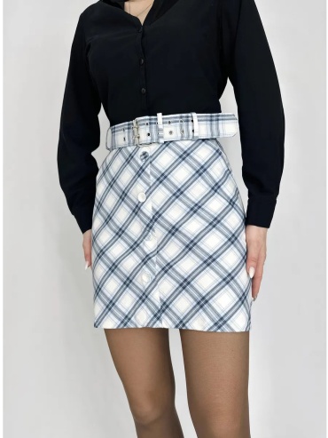 Юбка карандаш K-TEX Fashion белый