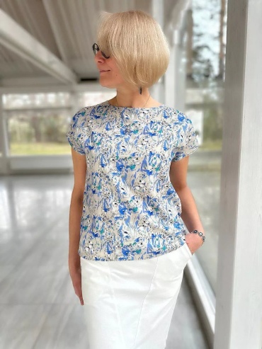 Блузка NIKA_&_COLLECTION розовый