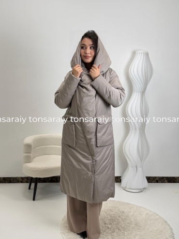 Зимняя куртка ТОН САРАЙЫ серый