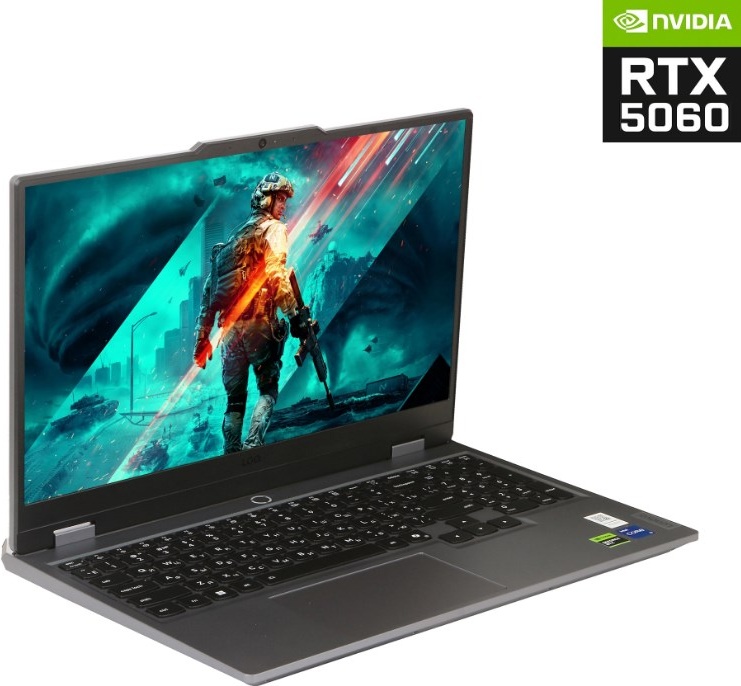 Ноутбук Lenovo LOQ 15IRX10 15.6" / 32 Гб / SSD 512 Гб / Без ОС / 83JE012BRK