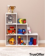 Стеллаж напольный TrueOffer, 105.6x33x105.6 см, белый