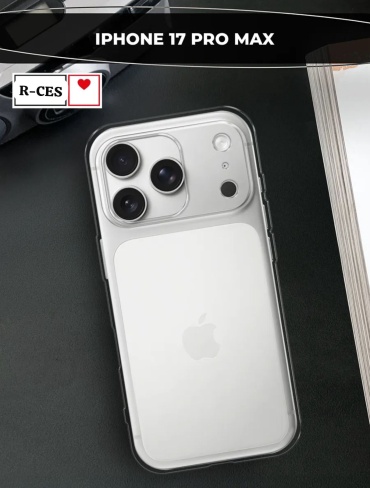 Чехол для Apple iPhone 17 Pro Max прозрачный