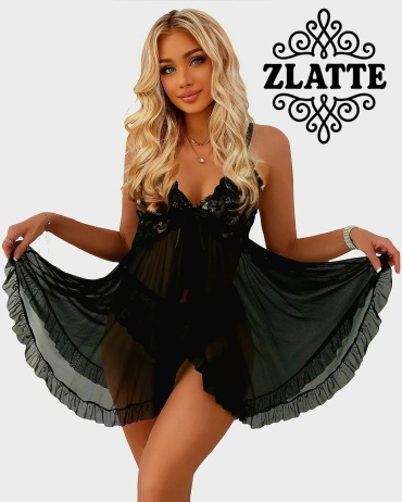 Ночная сорочка ZLATTE черный